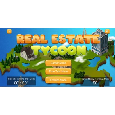Real Estate Tycoon City Sim Time Management Html5